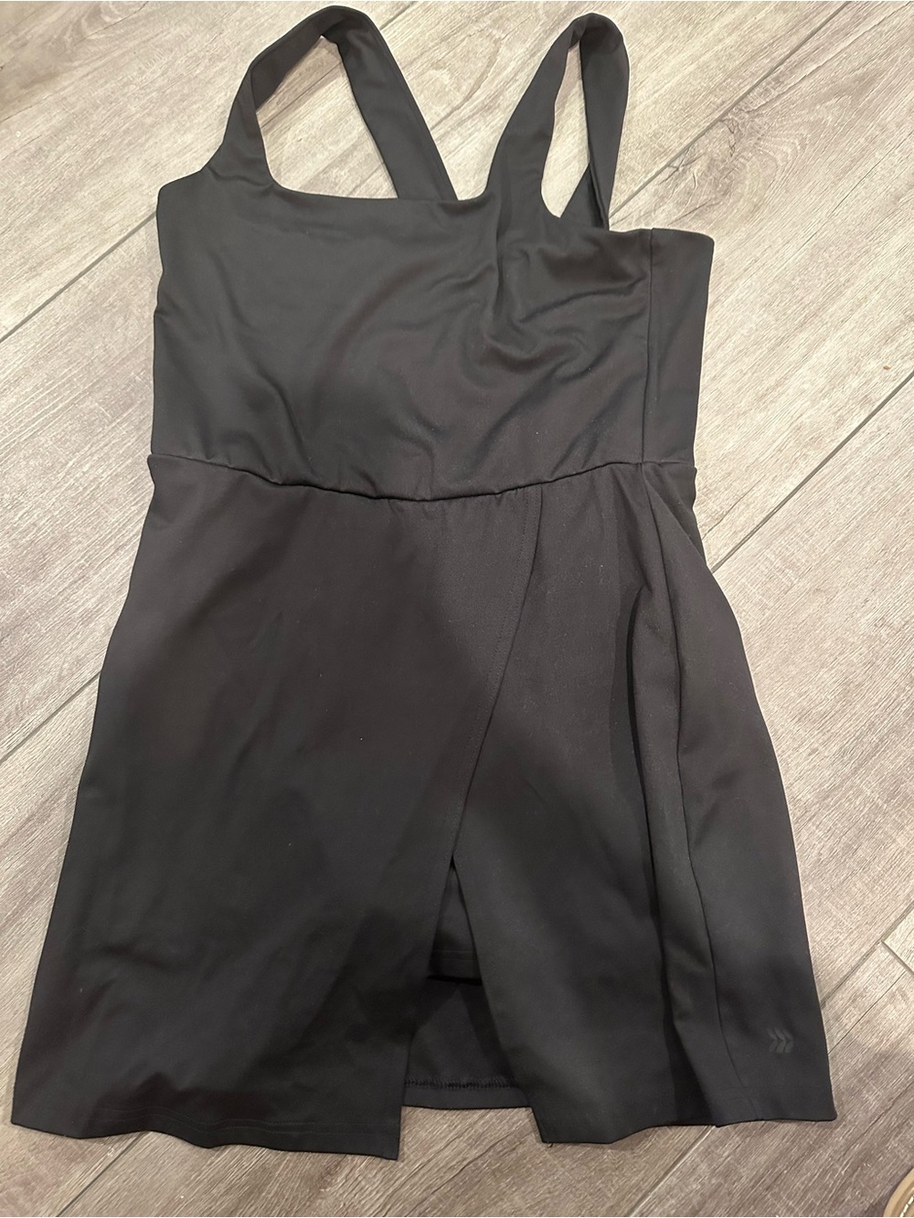 All in Motion Black Sleeveless dress with Build in shorts - size M